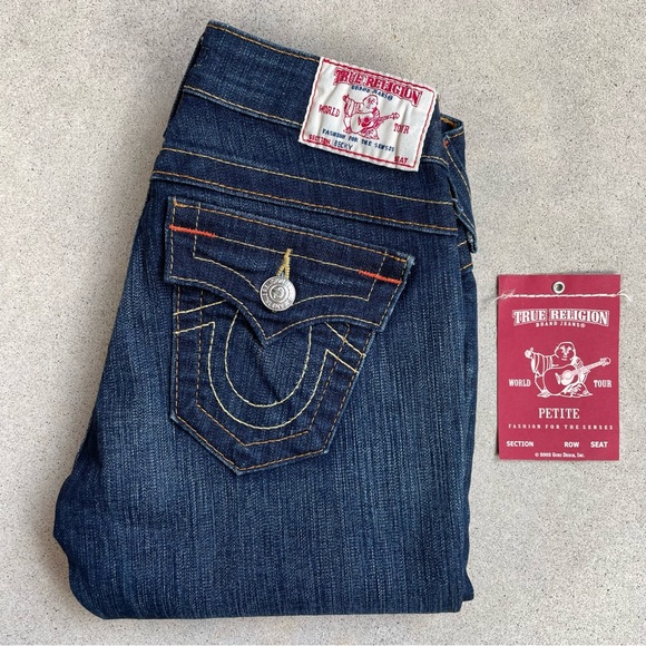 True Religion Becky Petite Jeans - size 24 - Picture 10 of 10